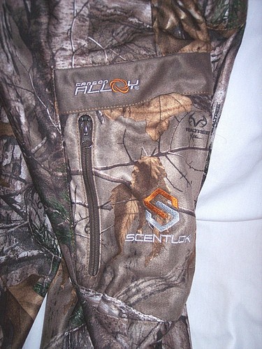 Mens 3X Camo Pants Scentlok Carbon Alloy Realtree Camo Hunting Pants Quiet - Picture 3 of 7