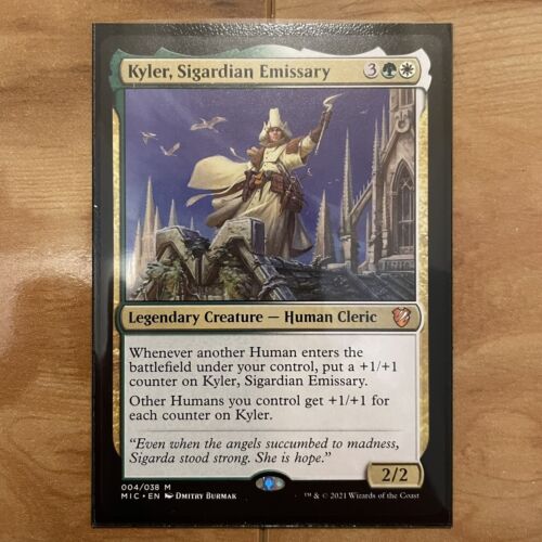 Kyler Sigardian Emissary Mythic Magic The Gathering Midnight Hunt Commander