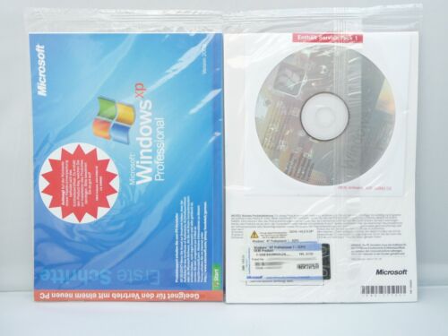 Microsoft Windows XP Professional - SB/OEM mit CD - Deutsch -NEU- - Bild 1 von 1