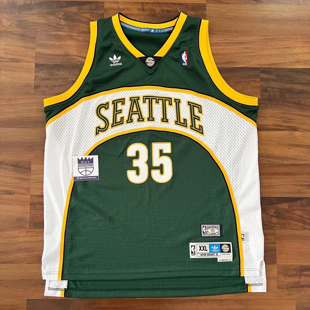 NBA, Shirts, Adidas Durant Sonics Jersey