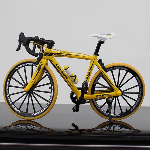 1/10 Bicycle Bike Miniature Model Money Gift Toy Collection Yellow # 2 - Picture 6 of 9