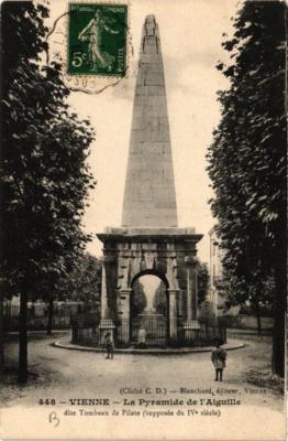 AK WIEN - Die Nadelpyramide (667544)