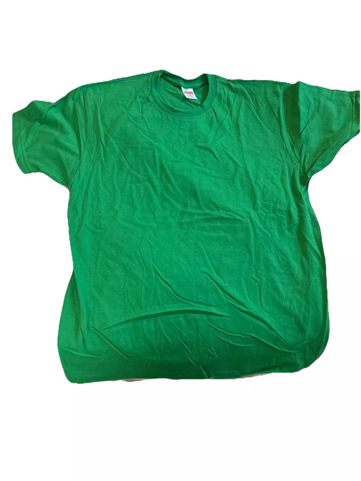 T shirt uni Supreme   Vert foncé   Taille XL