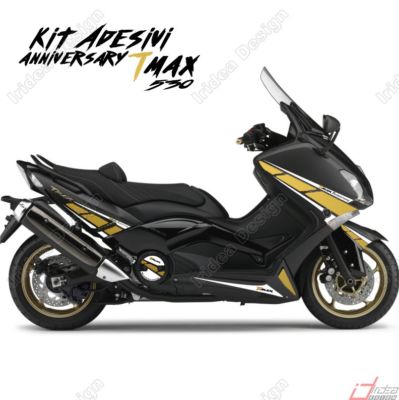 2-Pack 3D Protection Stickers For Yamaha TMAX 530 Handlebar (2008-2016)