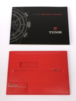 Coffret D'origine Tudor Réf. 44088.04 - Laqué Noir, En Bois - Pour Montre - Occasion