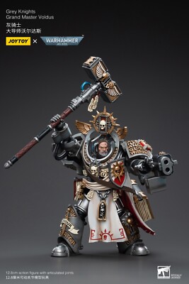 JOYTOY X Warhammer 40k Grey Knights Grand Master Voldus 1/18 5
