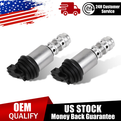 2pcs Intake and Exhaust Variable Valve Timing Solenoid fit BMW X5 545i 550i 745i