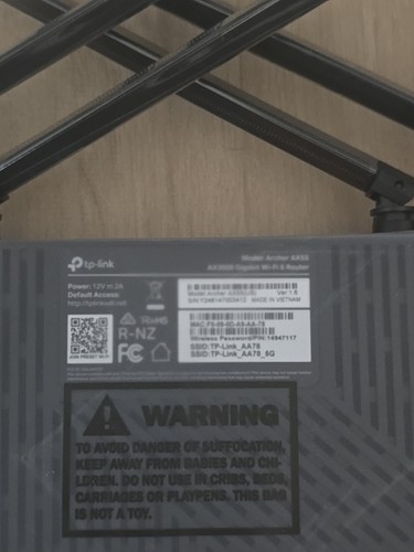 New TP-Link Archer AX55 AX3000 Wireless WIFI 6 Gigabit Router - Photo 2/5