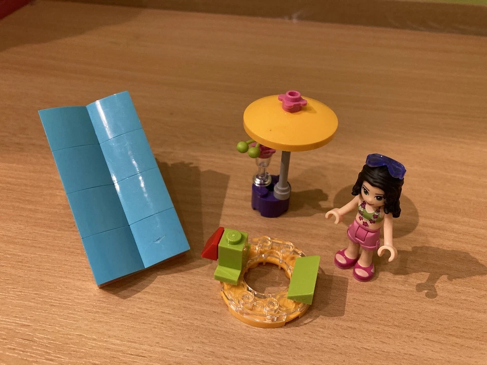 Lego Friends 30401 Emma’s Pool Foam Slide Juego Completo y Bolsa de Polietileno Contenido (LS) Foto 3 de 4