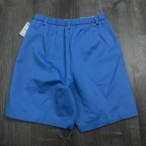 NWT Talbots Womans Bermuda Shorts Blue Straight Size 6 - Picture 4 of 4