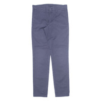 CARHARTT Sid Pant Workwear Mens Trousers Blue Slim Skinny W26 L30