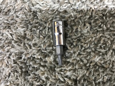 Snap on 1/4'' Drive TORX T15 Standard Bit Socket Item TTX15E
