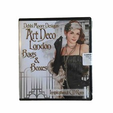 Debbi Moore Designs - Art Deco London Bags and Boxes CD ROM New