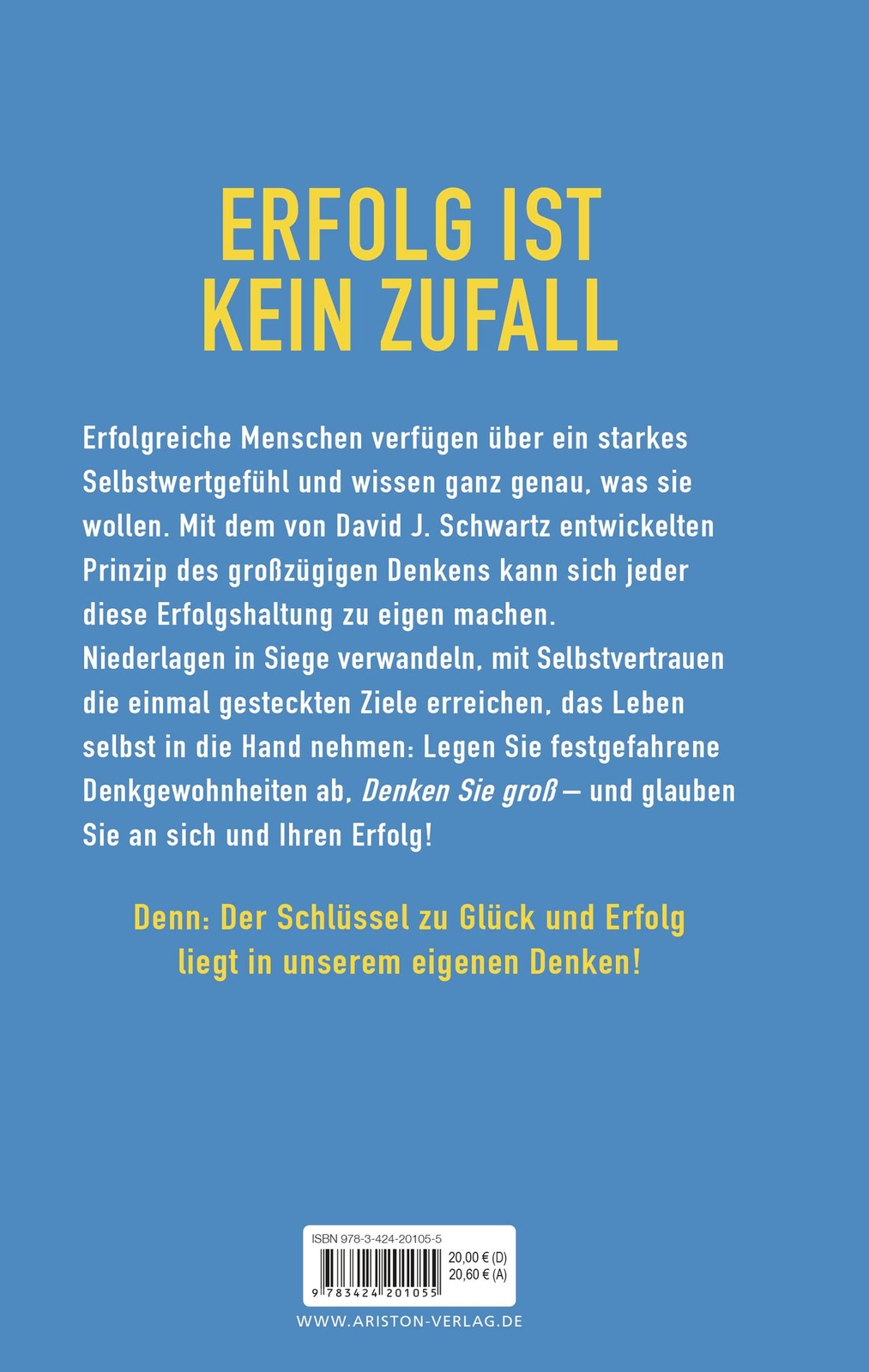 Thumbnail - Denken Sie Groß David Schwartz