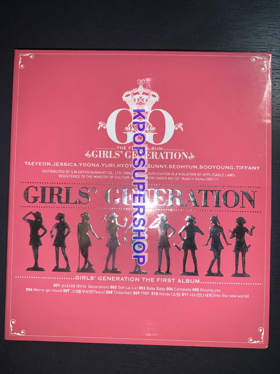 K-POP・アジア GIRLS' GENERATION THE FIRST ALBUM Girls' Generation The First Album CD Booklet New Sealed OOP