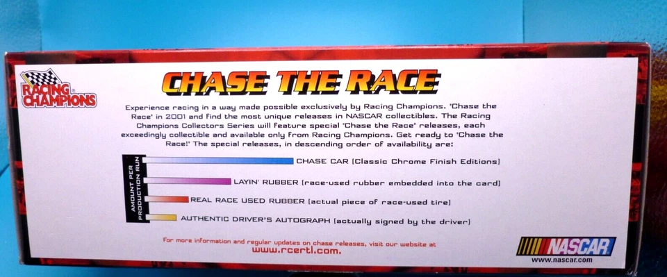 1/24 Racing Champions 2001 Dave Blaney Amoco Ultimate Dodge Layin' Rubber Chase Foto 4 de 4