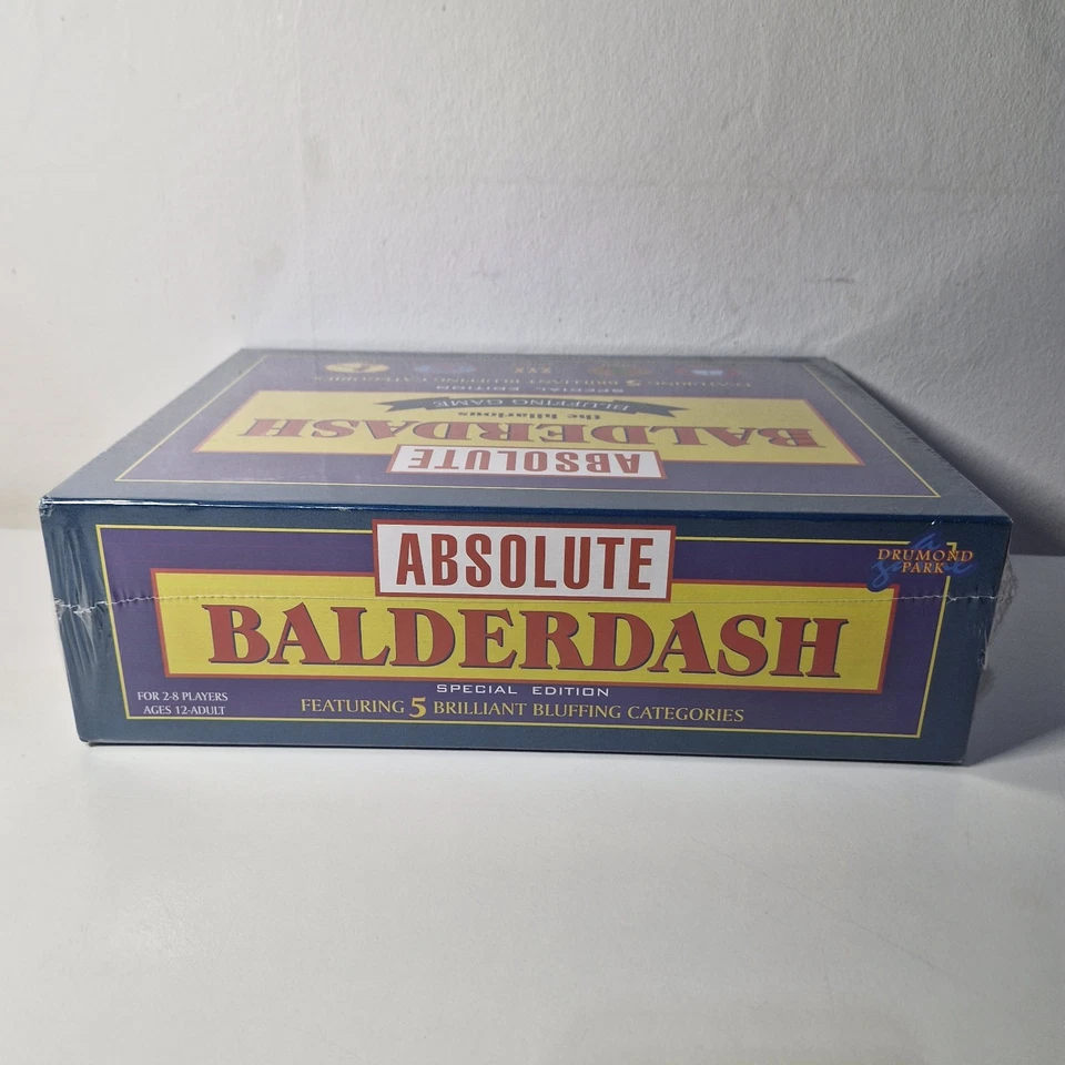 ABSOLUTE BALDERDASH Board Game 1999 Special Edition. NEW & SEALED Drumond Park - Image 3 of 4