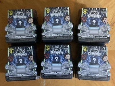 Star Wars Doorables Galacti Cruisers Series 2 Set Of 6, NIP, All Different Codes