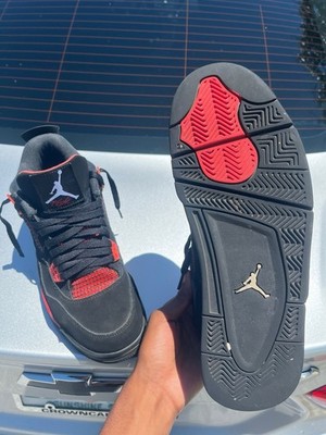 Jordan Air Jordan 4 Retro Mid Red Thunder Black Red Sneakers CT8527-016 2022