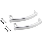 99-07 Fits Chevy/GMC GMT800 Billet Exterior Door Handle Pair, Raw