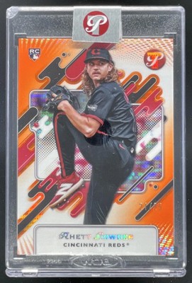 2025 Topps Pristine Orange Refractor #56 Rhett Lowder RC /25