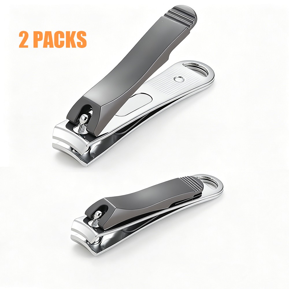 2pcs Best Toenail / Finger Clipper Aluminum Alloy Cutter Trimmer for Adults