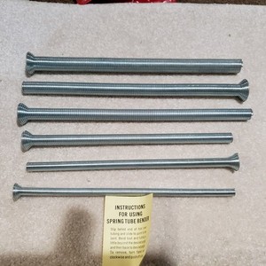 Imperial Eastman Spring Tube Benders Set Of 6, 101F, New In Box