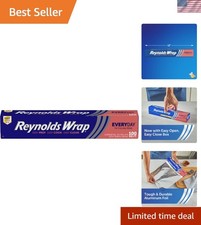 Wrap Everyday Strength Aluminum Foil Roll, 12 Inch Wide, 100sq ft