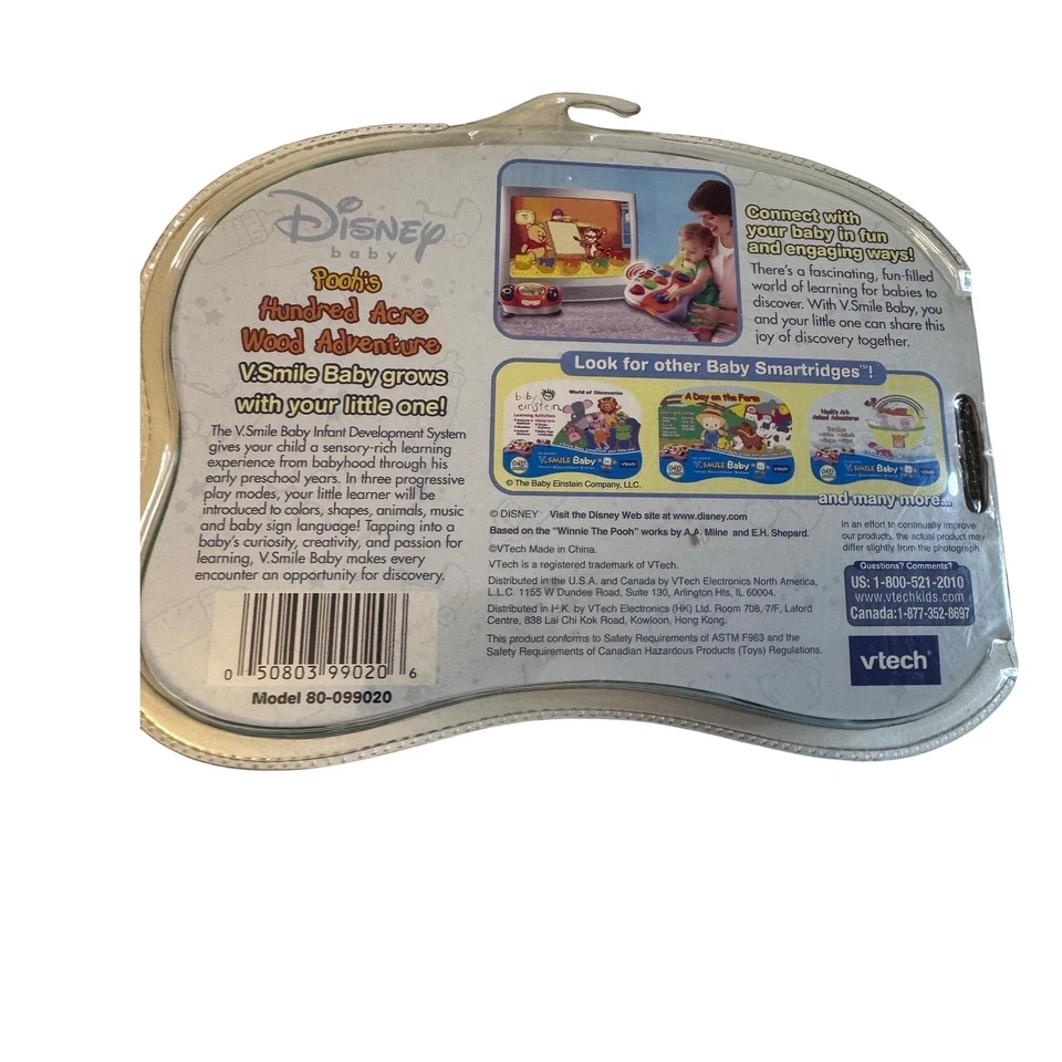 VTech V.Smile Juego Cartuchos Lote de 3 Poohs 100 Acres Telletubbies y Carebears Foto 2 de 4