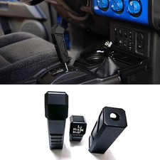 Shift Knob Cover Aluminum Gear Shift Knob Cover Handbrake Cover For Fj Cruiser Shift Knob Cover Aluminum Gear Shift Knob Cover Handbrake Cover For Fj Cruiser