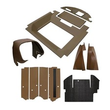 Cab Foam Cab Kit - Multi-brown/sailcloth Tan Fits John Deere 4255 4455 4755