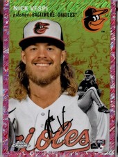 2023 Topps Chrome Platinum Anniversary #91 Nick Vespi Topps Refractors #/100