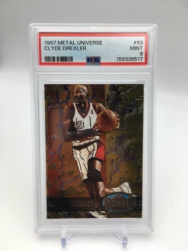 1997 Metal Universe Clyde Drexler #93 card