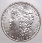 1887 "P" Morgan SILVER Dollar $1 NGC MS66 #037 Gem BU Uncirculated ECC&C, Inc.
