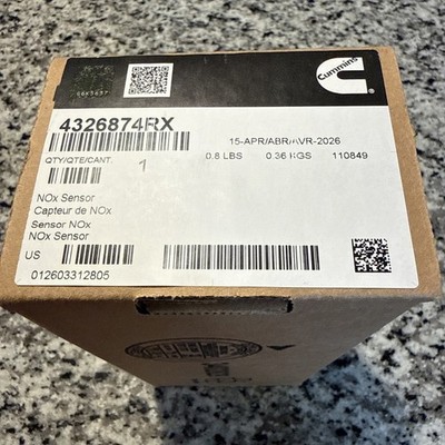 Genuine Cummins Nox  Sensor 4326874RX