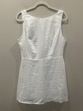 NEW Reformation Zenni Linen Mini Dress, Size 10