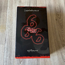 The Omen Trilogy Limited Edition VHS Box Set PAL Cert 18 Horror 20th Century Fox