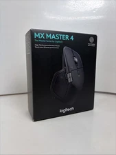 Logitech MX Master 4 High-Performance Wireless Mouse Black - New, Sealed Box