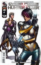 Cyberforce Hunter Killer 1C Choi Variant FN 2009 Stock Image