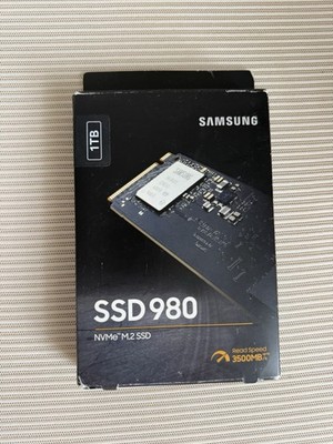  Samsung SSD 980 1TB NVMe M.2 2280 PCle 3.0x4 