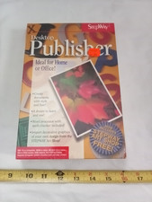 stepway desktop publisher ibm tandy PC Complete, Vintage. SEALED.