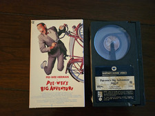 Pee-Wee's Big Adventure BETA Video 1986 Betamax Tape Paul Reubens