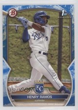 2023 Bowman Prospects Blue Pattern 57/125 Henry Ramos #BP-96 n0c