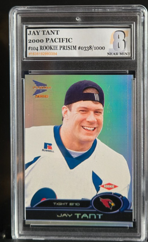 Jay Tant #104 Rookie Prizm 2000 Pacific