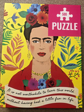 FRIDA KAHLO by Talking Tables 500 pc Jigsaw Puzzle  Poster - New/Sealed