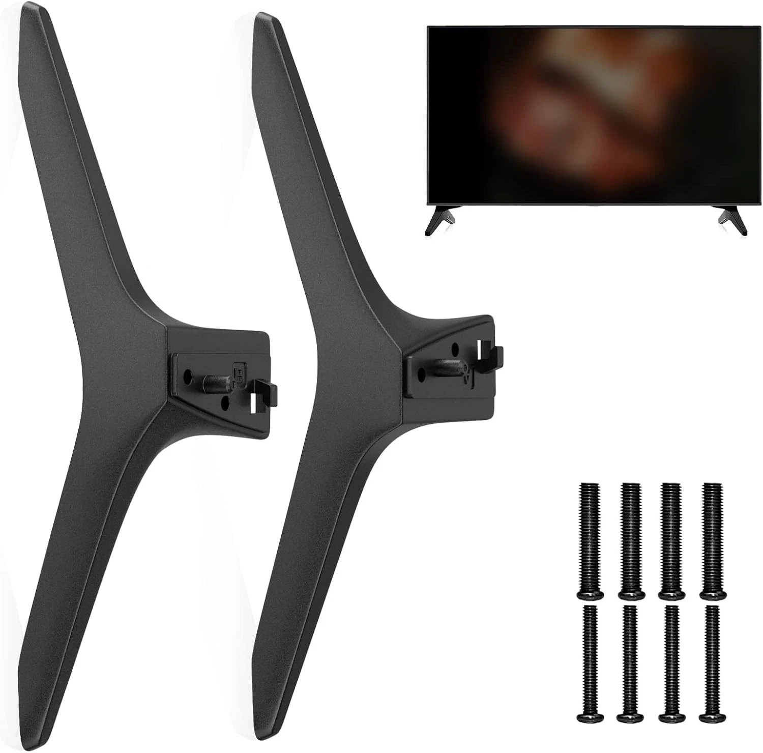 TV Stand Legs Replacement for LG 49 50 55 Inch 49UJ6300 49LJ