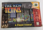 The New Tetris 4-Player Frenzy Nintendo 64 N64 Complete In Box 1999