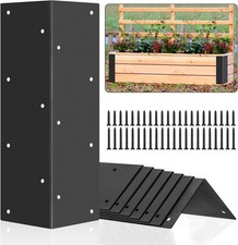 8 Pack Raised Beds Corner Brackets  Raised Garden Bed Brackets with Screws ...