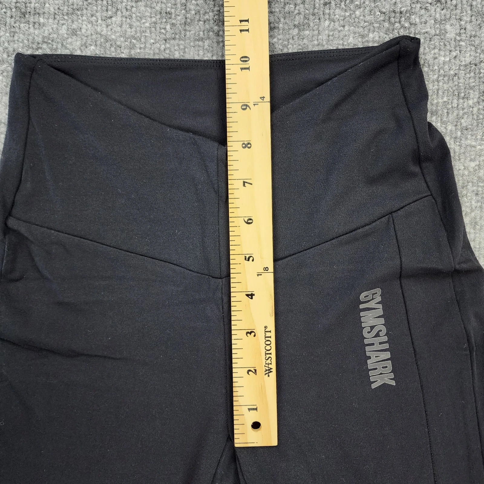 gymshark active high rise captivate logo v waist leggings