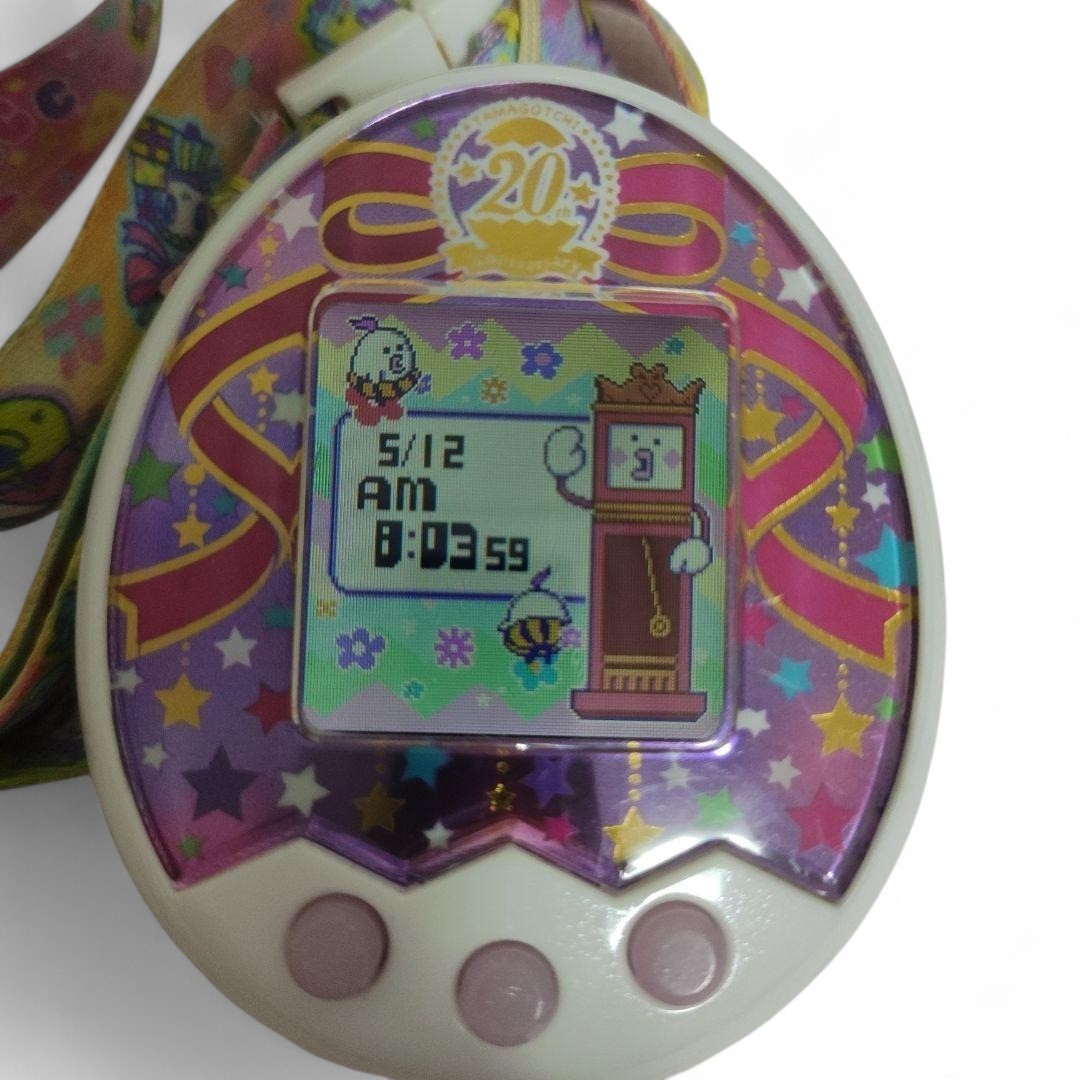 Tamagotchi Mix 20th Anniversary Gift ver. White Tested